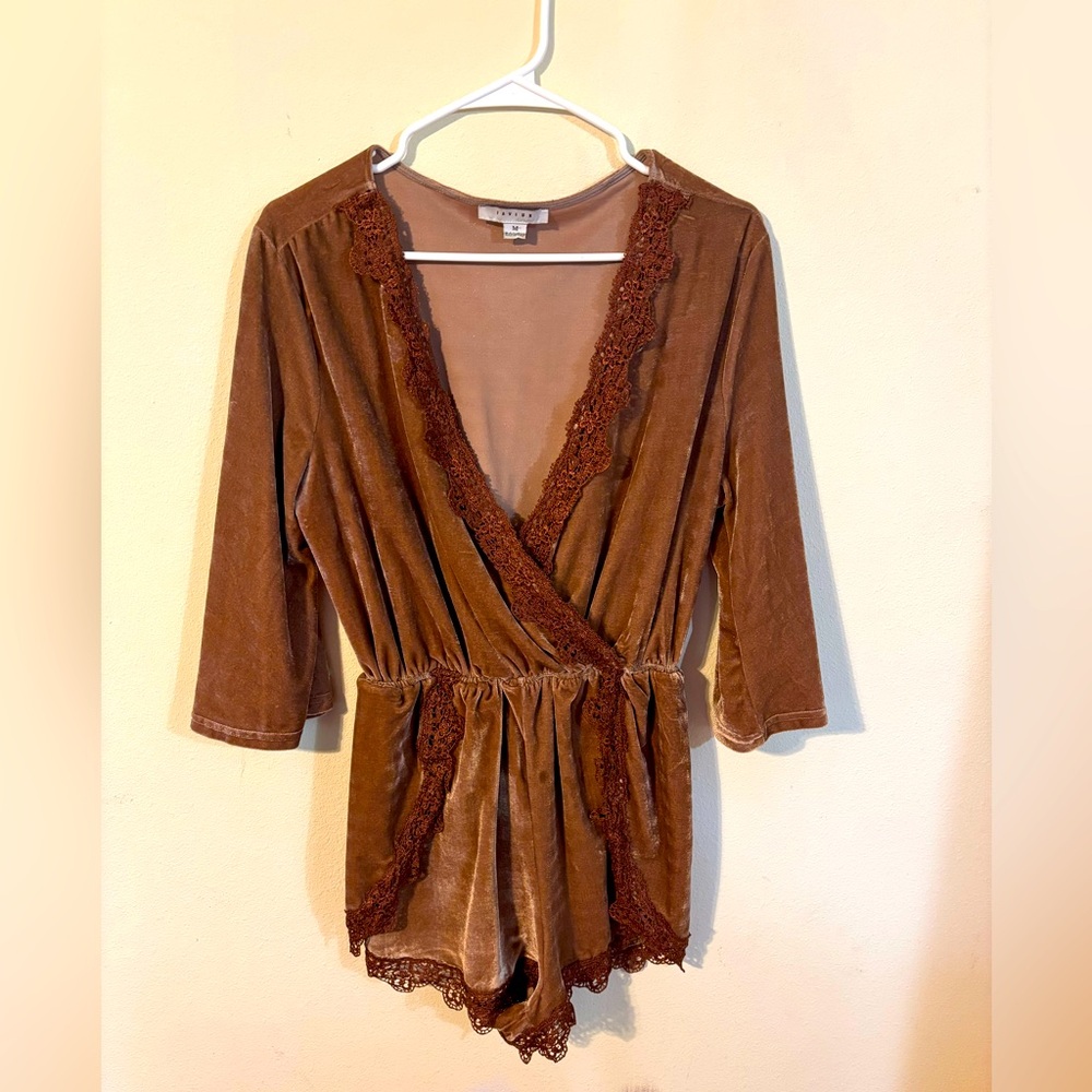 Velvet Romper